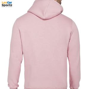 Wholesale Men's <b>Black</b> Winter Fleece <b>Hoodie</b> Long Sleeve Cotton Pullover Custom Logo OEM Printed <b>Plain</b> Dyed Solid Fashion Clothing - Product Image 4