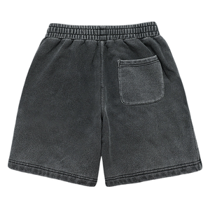 2025 Short de lavage à l'acide pour hommes Dernière conception Ceinture à cordon de serrage lourd Service OEM Short respirant pour hommes - Product Image 2