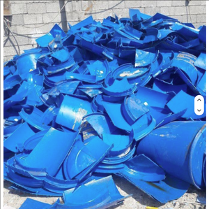Flocons de fûts bleus en PEHD recyclé de qualité supérieure – Matière première plastique industrielle de haute qualité pour extrusion, soufflage et injection - Product Image 4