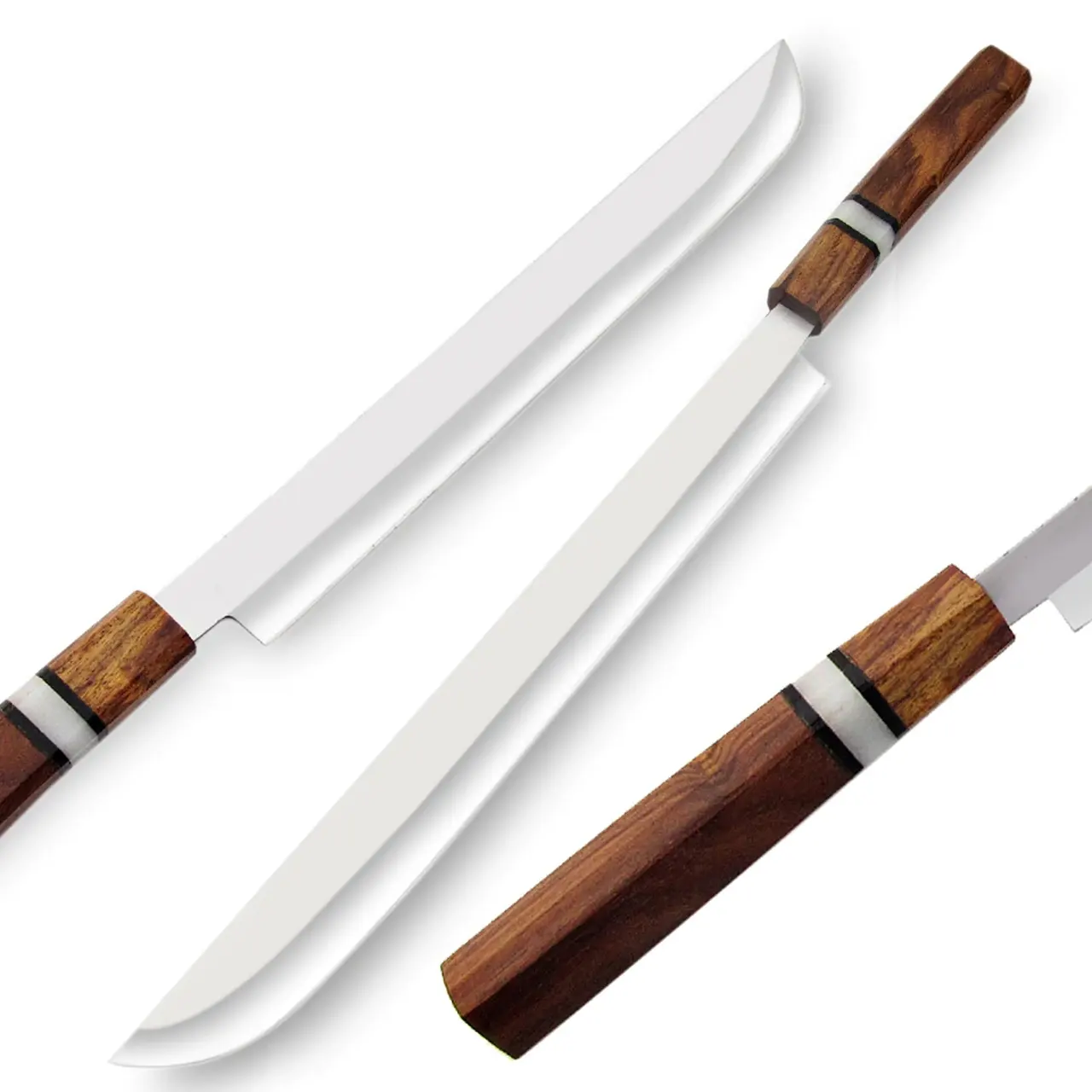 Hot selling Filleting Knife slicing carving kitchen knives Japanese Style kitchen knife With Rose Wood Handle