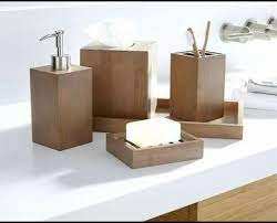 Juego de baño de madera, accesorios de baño con embalaje gratuito, hecho a mano - Product Image 3