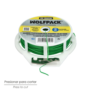 Filo di Ferro Plastificato Verde (Dispenser 50 M.) - Product Image 2