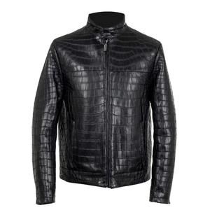 New Designs Breathable Customized <b>Slim</b> <b>Fit</b> Leather <b>Men</b> <b>Jacket</b> Black Casual Cotton Body OEM <b>Men's</b> Black Leather <b>jacket</b> for <b>men</b> - Product Image 4