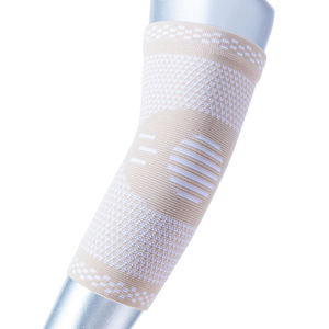 Coudières de compression élastiques en polyester réglables Bandage de sport Coudières Bandage de protection flexible - Product Image 4