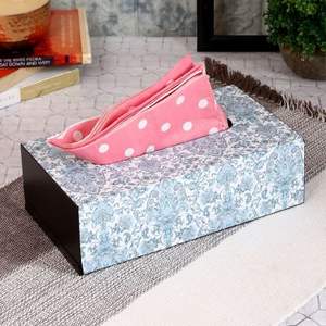 Prisma Designs - Dispensador de Pañuelos Multifuncional Cuadrado, Hecho a Mano con Otros Materiales, Estilo Natural, Minimalista y Moderno - Product Image 2