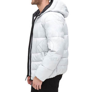 Veste matelassée moderne pour homme, confortable, élégante, vêtement d'extérieur d'hiver, réversible, écologique, décontractée, pour les voyages et les activités de plein air - Product Image 3