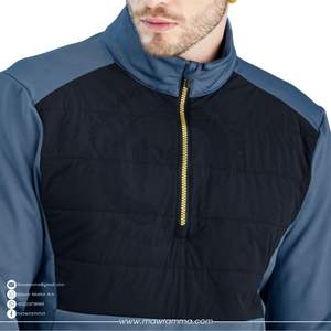 Sudadera Mawra OEM Unisex con Media Cremallera, de Alta Calidad, para Invierno, Bordada, para Entrenamiento, Running, Gimnasio, Ropa Deportiva - Product Image 2