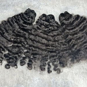 Meilleur prix vendeurs de extensions de cheveux humains vierges birmans à cuticules alignés de cheveux frisés vierges bruts - Product Image 4