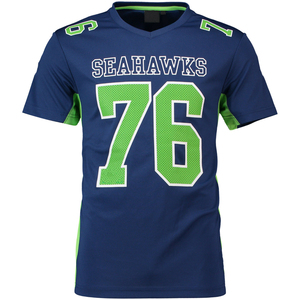 Maillot de football 100% polyester, nouveau design, imprimé par transfert thermique, manches courtes, séchage rapide, décontracté - Product Image 1