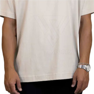 เสื้อยืดไหล่ตกไซส์ใหญ่พิเศษสำหรับผู้ชายเสื้อผ้าลำลอง - Product Image 6