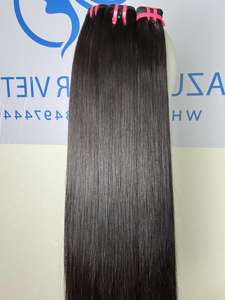 Extensiones Remy virgen de doble dibujado sin costuras, cutícula alineada, trama de genio vietnamita, 30 pulgadas, materia prima, rizo de onda profunda Suelto - Product Image 2