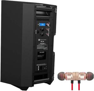 100% ZLX-12BT ของแท้12 2ทาง1000W ชุดขับเคลื่อนพร้อมลำโพงสองตัวฝาครอบและสายเคเบิล