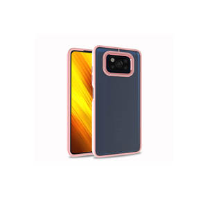 Coque en silicone premium Netzy Flora Series pour Xiaomi Poco X3, élégante, rose doré, rectangulaire, anti-traces de doigts, 14 Plus - Product Image 1