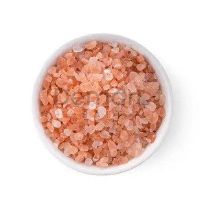 Kualitas ekspor kristal Premium 100% kasar alami 2-5mm stiker bumbu makanan garam Pakistan gelap merah muda atau tas cetak 25 Kg