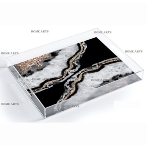 Bandeja de Servicio de Alimentos Acrílica de Diseño Clásico, Bandeja Rectangular de la Mejor Calidad para Chocolates, Más Vendida - Product Image 5