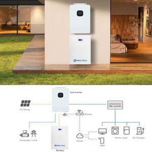 ชุดระบบพลังงานแสงอาทิตย์ไฮบริด15kW 10kW 20kW แบตเตอรี่10kWh & โวลต์โทรนิกอินเวอร์เตอร์เปิด/ปิดกริดแผงบ้าน fotovoltaico - Product Image 2