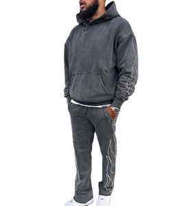 2026 High Quality <b>Hooded</b> Printed Lightweight Men Tracksuit Casual Winter Wear in Wholesale - Product Image 1