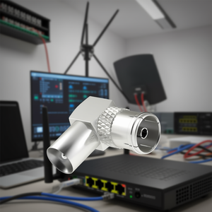 อะแดปเตอร์โลหะโคแอกเชียล 90 ตัว รุ่น 00205202 ขั้วต่อเสาอากาศ - Product Image 3