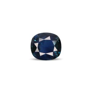 Zafiro Azul de 2.93 Quilates, Gema Natural Facetada en Forma de Estrella con Orificio de 1mm, Altura de 8mm y Tamaño de 10mm, Tratado Térmicamente - Product Image 1