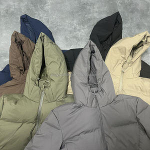 New Arrival High Quality Winter Men's Puffer Jacket with <b>Stand</b> Collar Breathable Custom Logo <b>on</b> Front - Product Image 2