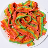 Bonbons gélifiés en vrac, épicés, sucrés, acidulés, halal, vente en gros personnalisée, tendance TikTok