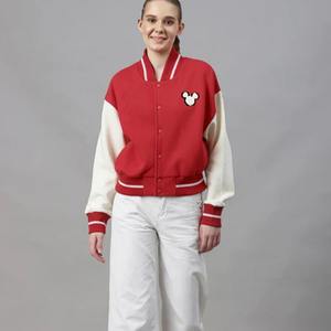 Ventes en gros de vestes de sport unisexes en molleton tricoté pour l'extérieur, automne-hiver, vestes universitaires de haute qualité, coupe-vent, fermeture éclair sur le devant - Product Image 3