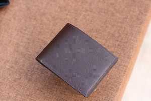 Portefeuille à deux volets en cuir de vachette véritable pour hommes, fermeture ouverte portable avec Window-LBW-0229 d'identité - Product Image 5