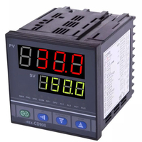 Controlador de Temperatura PID Digital LCD de 4 Canales, 0-10V 4-20mA para Pt100 RS485 Modbus, Salida SSR Personalizable, Plástico OEM ODM