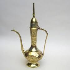 งานฝีมือทองเหลือง Aftaba ด้วยทองคำ - Product Image 3