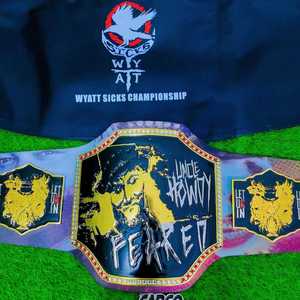 เคสหนังแท้หนา2มม. ออกแบบเองได้สำหรับ Champion LEGACY Award วัสดุนุ่มทนทานโลโก้ด้านหน้ามวยปล้ำ - Product Image 3