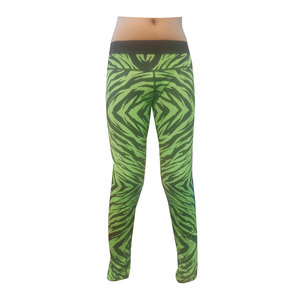 Vente chaude personnalisé taille haute femmes Sport serré Gym Leggings respirant Spandex tricoté équipement d'entraînement poches tailles décontractées - Product Image 4