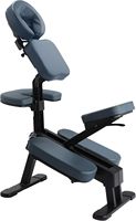Fauteuil de massage portable Gymlane-Conception ergonomique avec coussin en mousse de 2 pouces Fauteuil de tatouage portable