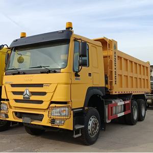 Truk Berat SINOTRUK Merek Baru 371hp WEICHAI Sino Truck Howo 10 Roda Euro 2 - Product Image 4