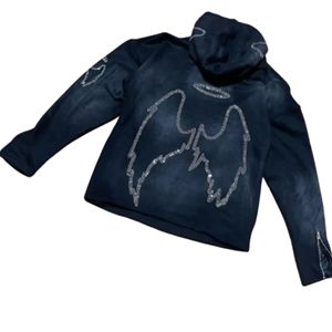 Sudaderas con capucha 100% algodón para hombre para invierno Opciones de impresión personalizadas de alta calidad - Product Image 3