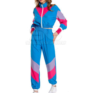 Custom Color Solid <b>Women</b> <b>Windbreaker</b> Suit Wind Resistant Jacket Trouser Set Custom Made Wholesale High Quality Quick Dry - Product Image 2