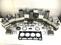 Kit de Reconstrucción de Pistón 4D30 4D31 S3Q2 S4Q S4Q2 K3M K4M, Juego de Juntas y Anillos de Pistón para Piezas de Motor Mitsubishi