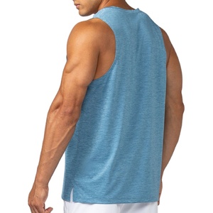 เสื้อกล้ามวิ่งออกกำลังกายทรงหลวมสำหรับผู้ชาย เสื้อกีฬาแบบยาว ยูนิเซ็กซ์ ระบายอากาศได้ดี ไซส์ใหญ่ เหมาะสำหรับวิ่งและทำงาน - Product Image 6