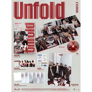 MONSTA X - อัลบั้มเต็มชุดแรกของวงในสหรัฐอเมริกา : Unfold (Photobook Ver) - Product Image 2