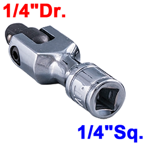 Adaptador de enchufe de cabeza flexible OEM ODM 1/4 "Dr. Diseño 2 en 1 proveedor de Taiwán para juegos de herramientas manuales - Product Image 2