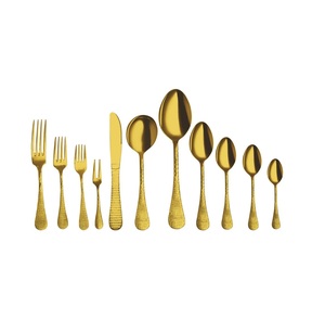 Juego de cubiertos de acero inoxidable hechos a mano de 11 piezas personalizados cubiertos con acabado pulido hechos a mano juego de acero con espejo de alta demanda - Product Image 1