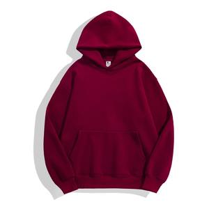 Sweat à capuche pour homme de haute qualité, coupe classique, en molleton épais French Terry, personnalisable, lourd, imprimé, pour l'hiver, style streetwear, service OEM - Product Image 2