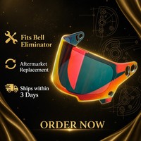 Visière de remplacement vintage pour casque intégral Bell Eliminator
