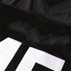 เสื้อฟุตบอลคอวีผ้าตาข่ายโพลีเอสเตอร์แบบยูนิเซ็กส์ กำลังเป็นที่นิยม พิมพ์ลายแบบซับลิเมชั่น ชื่อทีมสั่งทำได้ แขนสั้น ชุดกีฬาสำหรับผู้ใหญ่ แห้งเร็ว - Product Image 6