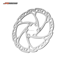 JFGRACING Disque de frein universel avant et arrière en alliage d'aluminium pour vélo électrique M20, pneus larges, tout-terrain, accessoires de modification