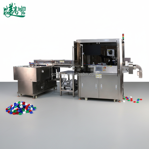 Marqueur laser automatique haute vitesse pour bouchons de bouteilles, imprimante de codes QR avec alimentateur, inspection par caméra et gestion des données - Product Image 3