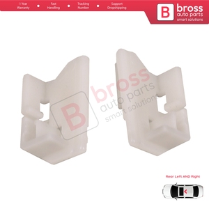 ชุดซ่อมคลิปยึดม่านหลังคาซันรูฟแบบพาโนรามา BSR582 ซ้ายขวา สำหรับ I30 I30 CW MK1 FD ปี 2007-2012 50006393 - Product Image 2
