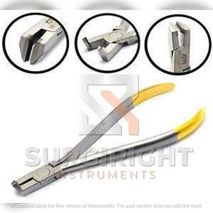 Extrémité de maintien de sécurité distale pince coupe-fil pointe dentaire orthodontique acier inoxydable Instruments dentaires pince coupante distale - Product Image 4