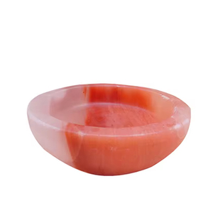 Cuencos de sal rosa del Himalaya hechos en Pakistán de la mejor calidad, decoración del hogar, cuencos de sal artesanales de cristal Natural a la venta - Product Image 3