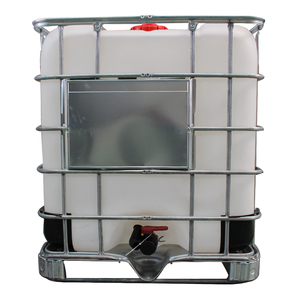Contenedor IBC de 330 Galones Usado y Lavado, Contenedor de Plástico para Agricultura y Almacenamiento de Agua - Product Image 3