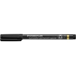 STAEDTLER ลูโมคัลเลอร์ เพอร์มาเนนท์ สเปเชียล 319 ปากกามาร์กเกอร์สีดำ 0.6 มม. ไม่ใช่แบบกันน้ำ - Product Image 1